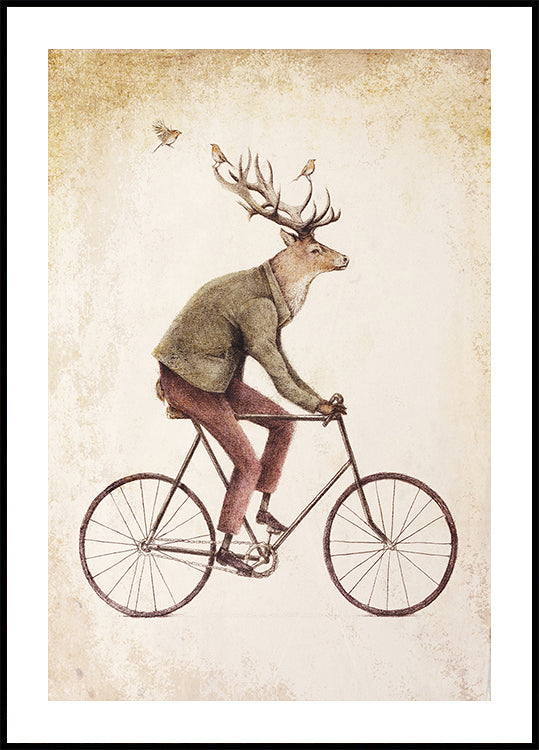 Even a Gentleman rides Plakat