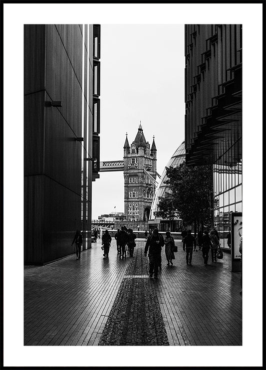 Tower Bridge Modern Framing Plakat