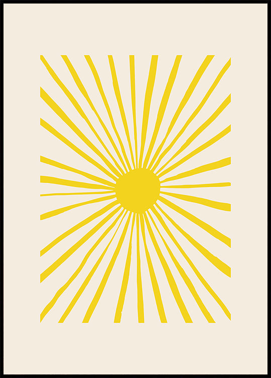 The Sun Plakat