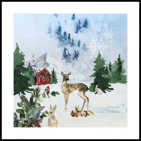 Woodland Winter Tale Plakat