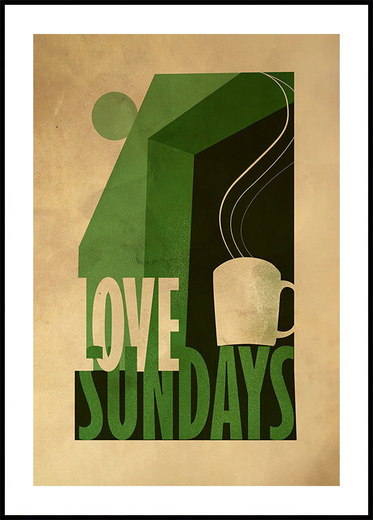 Love Sunday print