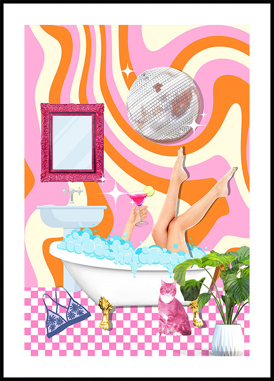 Groovy Bathtub Bliss