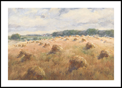 Maryland Wheat Fields Landscape Plakat