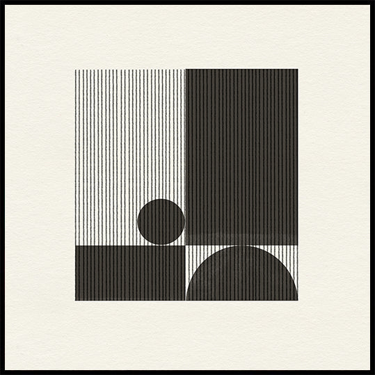 Geometric Harmony Plakat