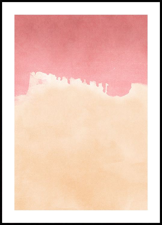 PEACHY PINK SKIES Plakat