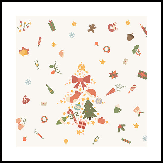 Noel decorations Plakater
