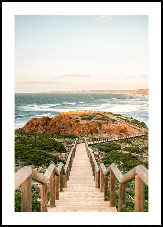 Walkway into the Algarve Plakat