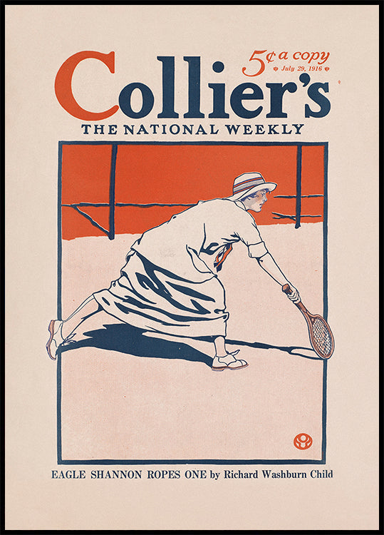 Collier&#039;s, the National Weekly, Eagle Shannon Ropes One Plakat