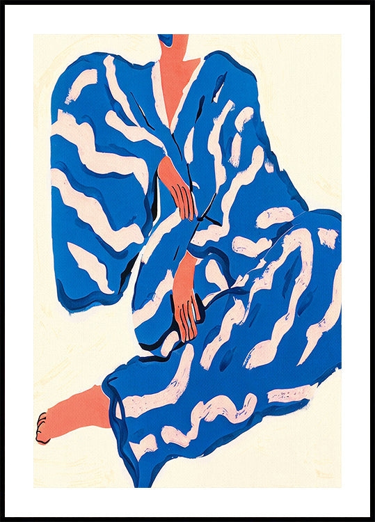 Portrait Indigoreverie Plakat