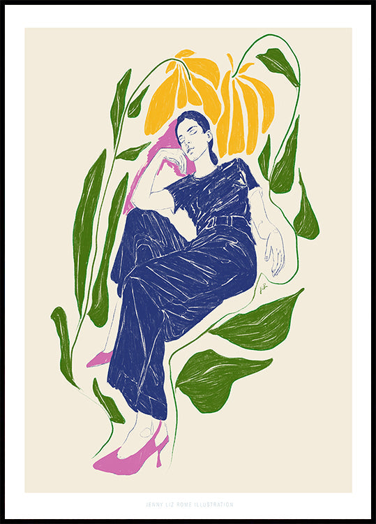 Jlr Quiet in the garden