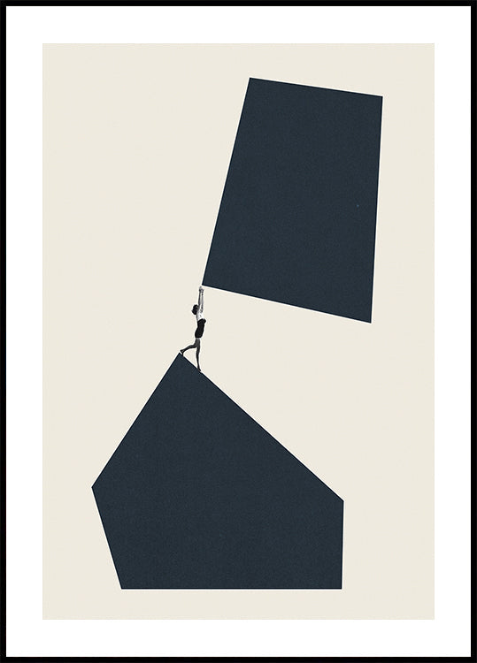 Reaching higher Plakat