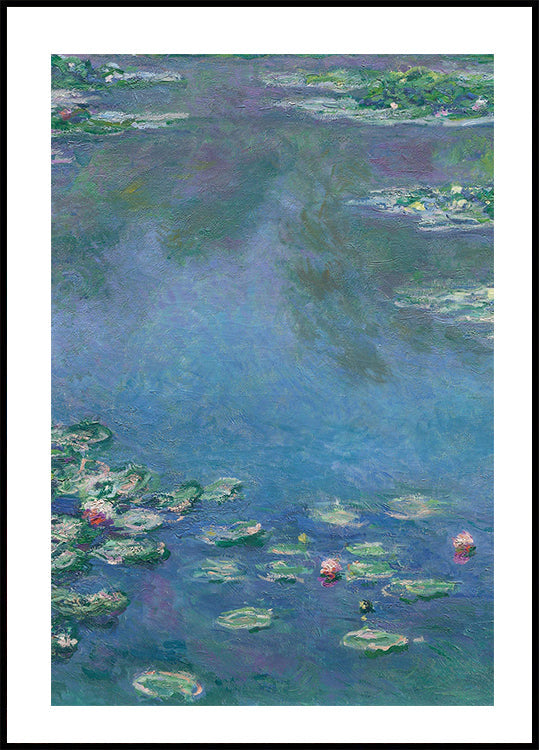 Water Lilies By Claude Monet Plakat - Posterbox.dk