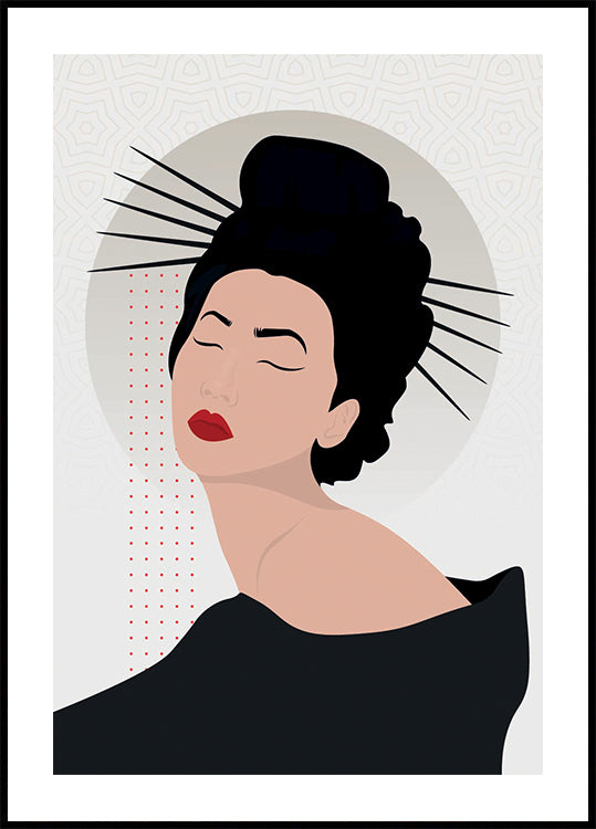Graceful Geisha Plakat
