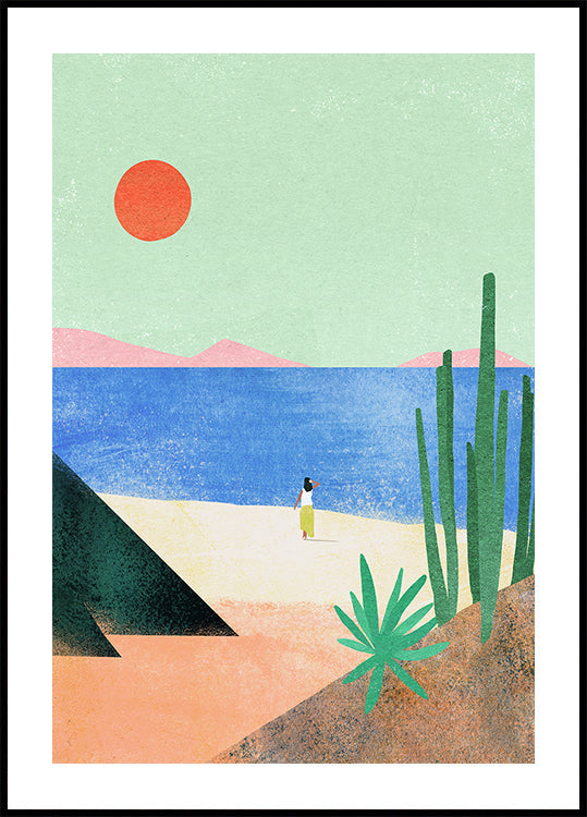 Beach Girl ii Plakat