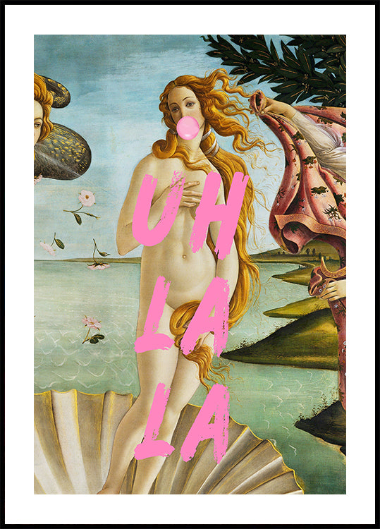 The Birth of Venus by Sandro Botticelli / Uh La La Plakat