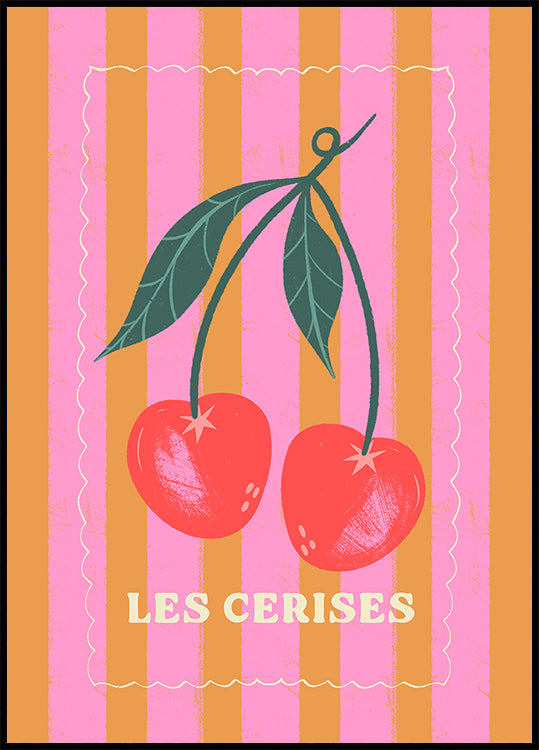 Les Cerises Plakat