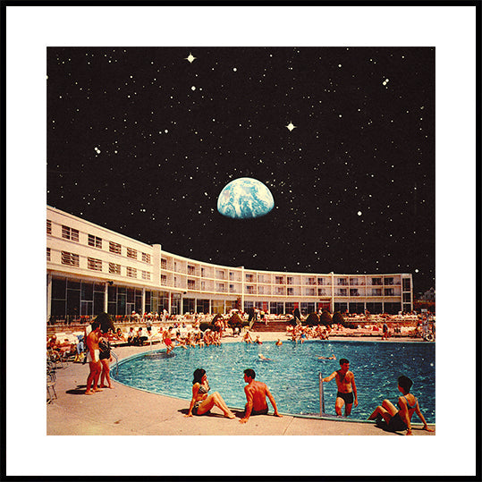 Lunar Pool Plakat