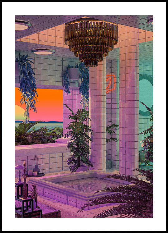 Vaporwave Pool