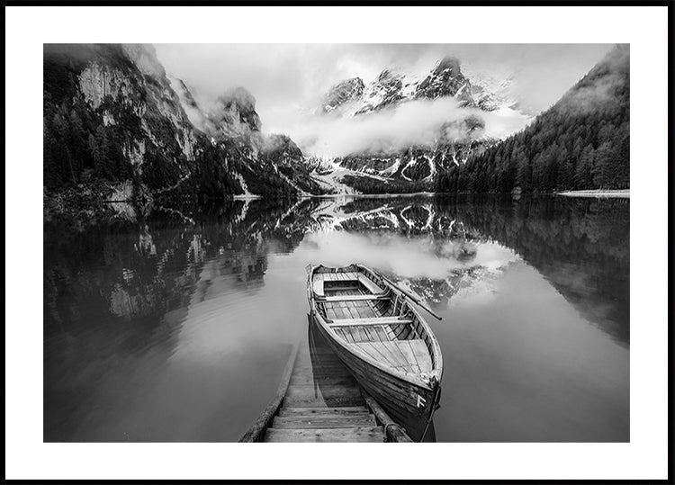 En blanco y negro Plakat