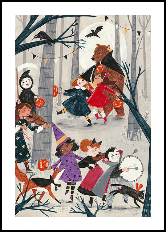 Halloween parade Plakat