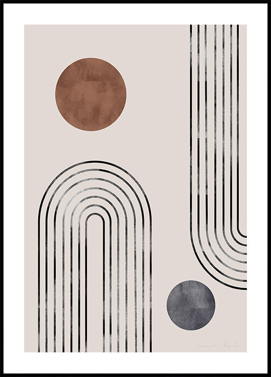 Archs and Buds Plakat