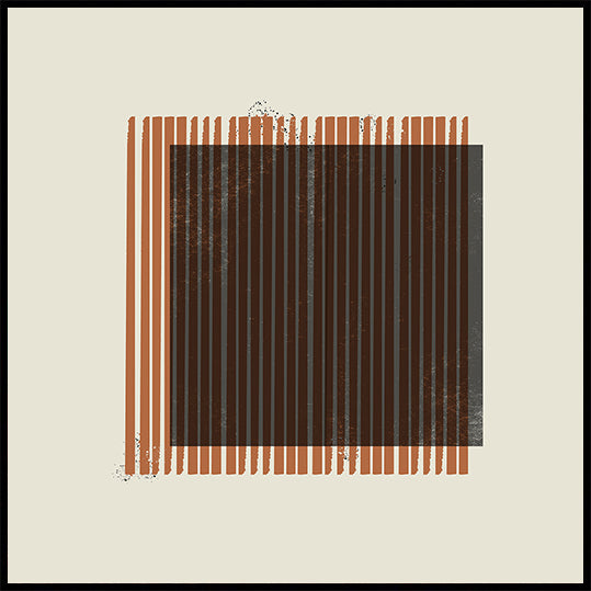 Striped Enigma Plakat