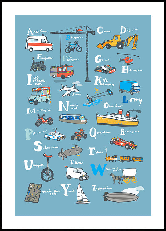 Abc Transport Plakat