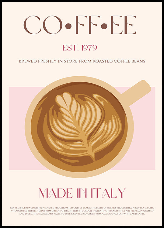 Italian Coffee Plakat