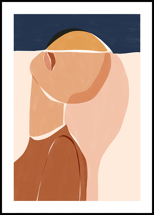 Half Face Half Sun Plakat