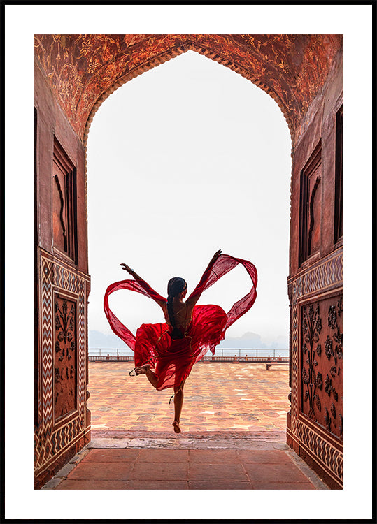 Taj Mahal's Heart Plakat