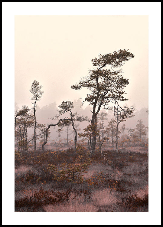 Sculpturel trees Plakat