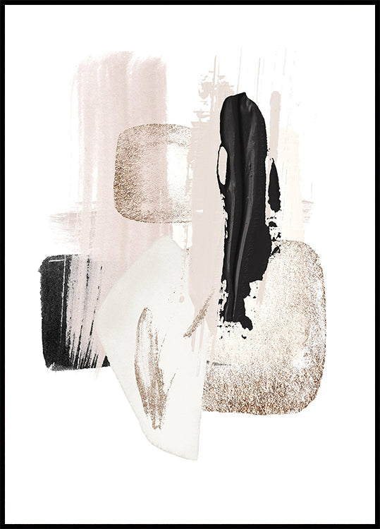 Brush Strokes-1 Plakat