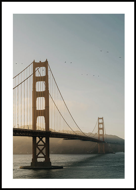 Golden Gate Bridge Plakat - Posterbox.dk