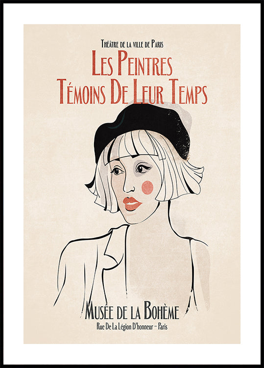Parisian Muse Plakat