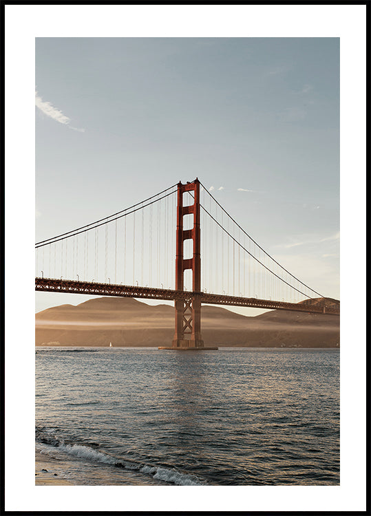 Golden Gate Bridge Plakat - Posterbox.dk
