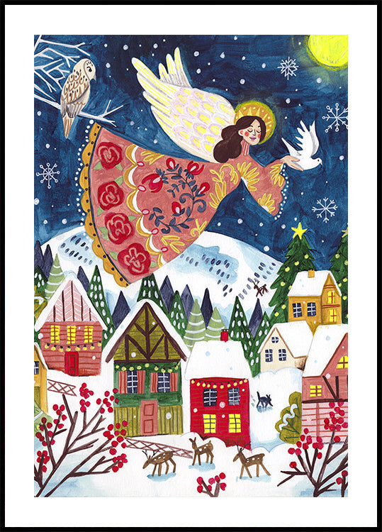 Angel of Peace Portrait Plakat