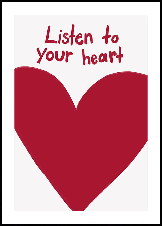 Heart&#039;s Whisper Plakat