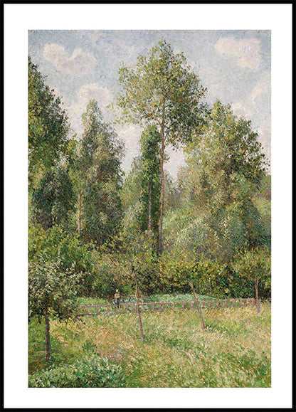 Poplars Éragny By Camille Pissarro Plakat