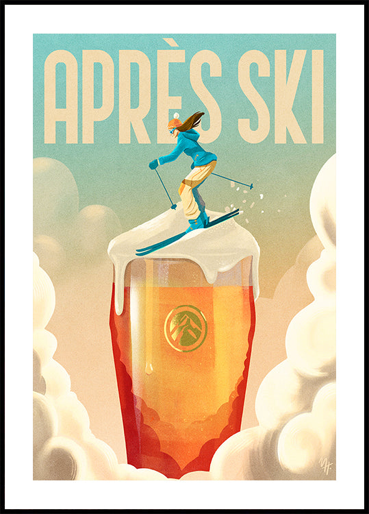 Apres Ski Plakat