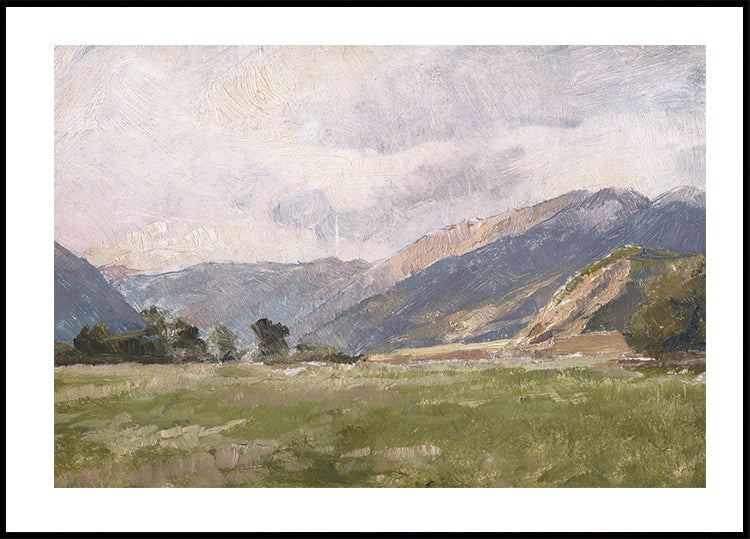 Mountain Meadow By Ľudovít Čordák Plakat - Posterbox.dk