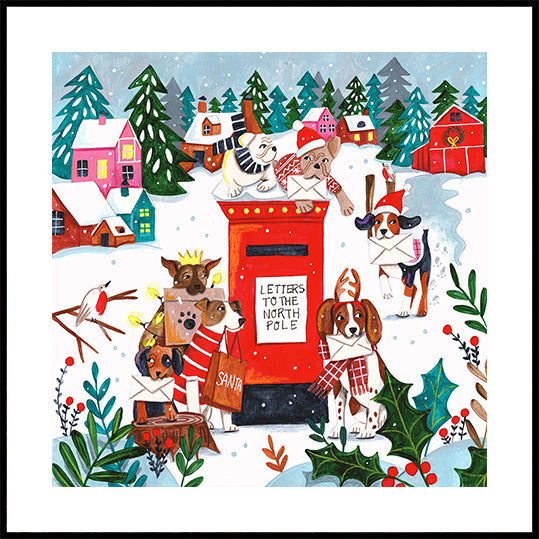 Christmas post Plakater