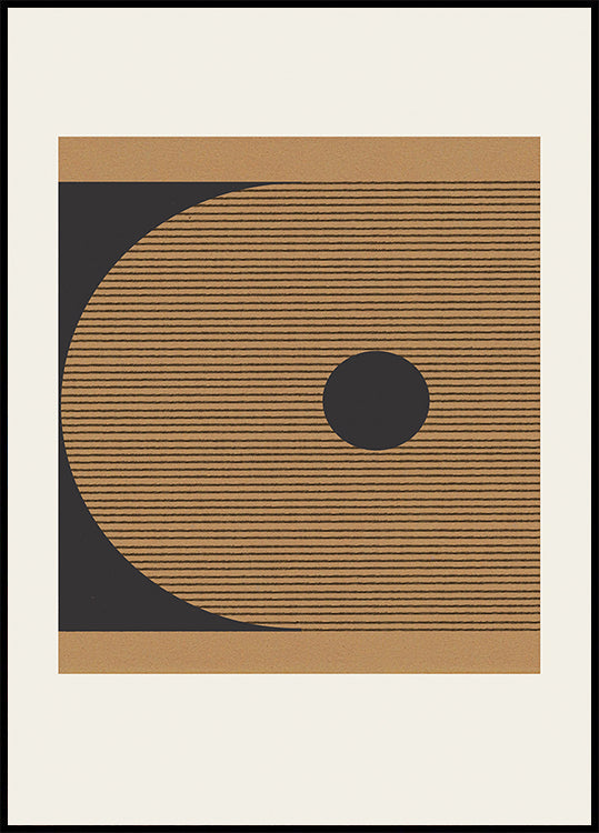 Geometric Eclipse Plakat