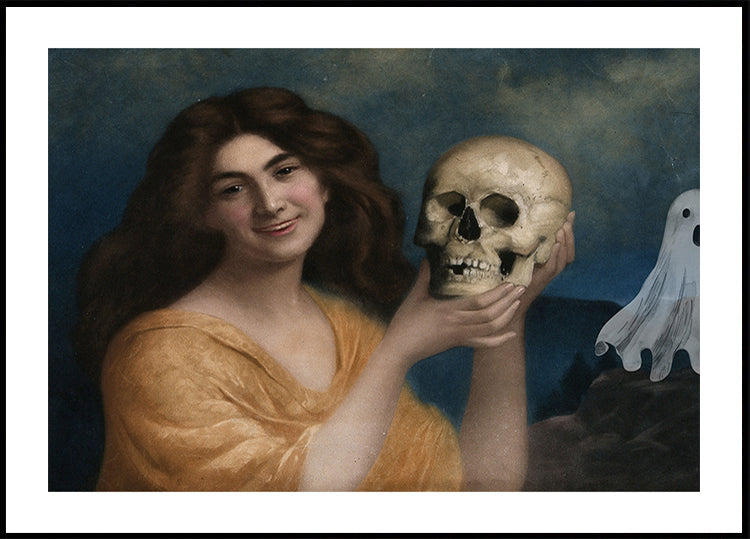 Halloween Painting Collage Plakat