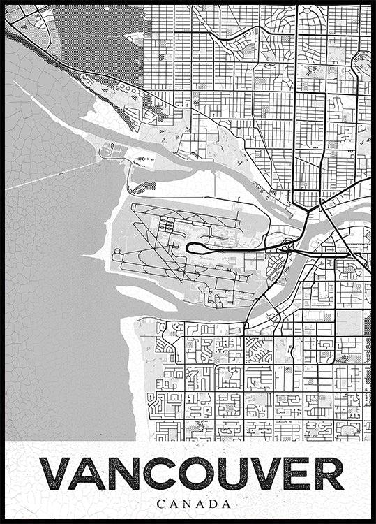 Vancouver White Plakat