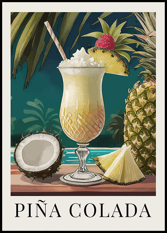 Pina Colada Plakat