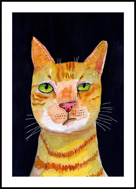 Ginger Cat Plakat