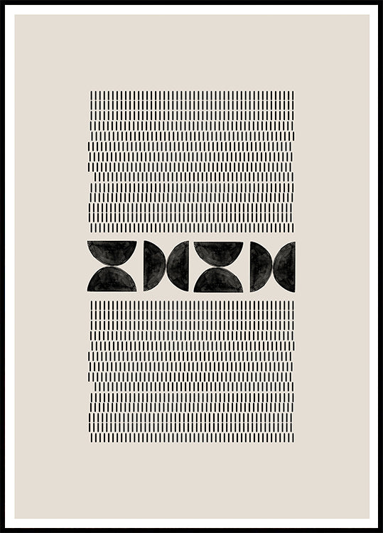 Geometric Harmony Plakat