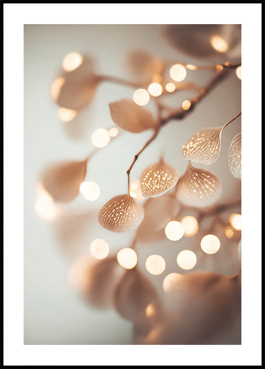 Glowing Petals Plakat