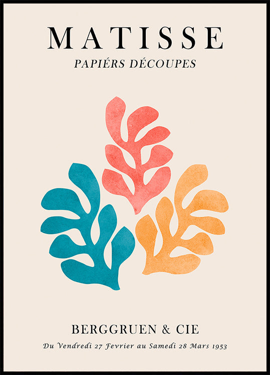 Matisse floral 3 Plakat