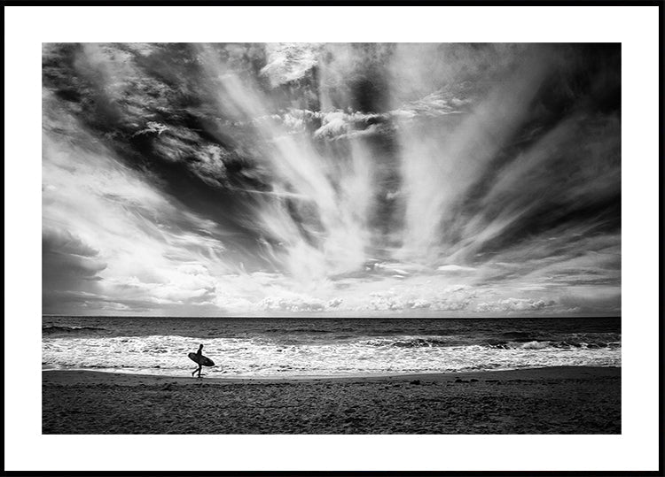 The loneliness of a surfer